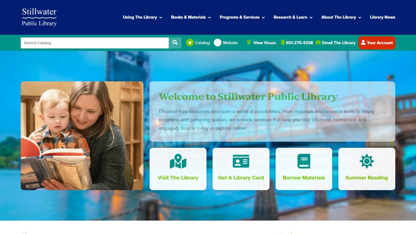 Welcome to the Stillwater Public Library - Stillwater Public Library